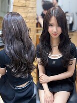 ルアナ 名古屋店(Luana) レイヤーカットと髪質改善カラーでつくるチョコレートブラウン