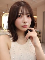サンド ミュウ 横浜店(sand mieu)&nbsp;大人可愛い/ミディアムレイヤー/くびれミディアム/横浜駅