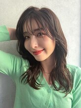 [透明感カラー×髪質改善×レイヤーカット]大人女性に大人気◎上品な透明感と艶髪を叶えます♪