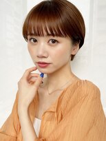 トリコ ショップアンドヘアサロン(tricot shop hair salon)&nbsp;【沢津橋】まるみショート/オレンジベージュ
