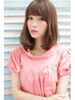 オウル(Owll)&nbsp;大人小顔ミディ[mignon]上品な女性マーメイドアッシュカラー