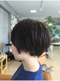 冬こそ丸ボブ ショートバージョン