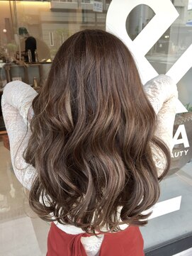 ヘアサロン ビータ(Hair salon BITA) ハイライトラベンダーグレージュ☆