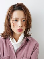 ルータス(loutus) 【loutus】毛先で動かす×ベージュミディアム/フレンチガーリー