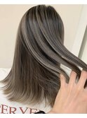 コントラストバレイヤージュロブ