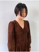 ★秋冬ファッション相性抜群ハンサムショート★