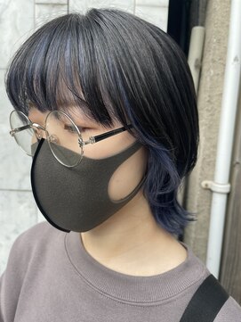 デコラ DECOR ウルフカット×インナーカラー