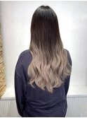 《アンククロス柴田》ボブからグラデーションロングヘアーに