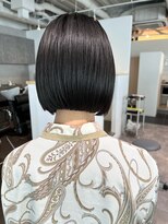 カフ(CAF)&nbsp;CAF松本【ストレートボブ×ダークトーンカラー】