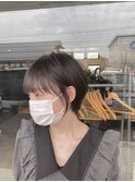 20代30代大人可愛い★小顔ショートカット前下がりウルフカット