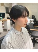 黒髪大人マッシュショート 千歳烏山 BROOK