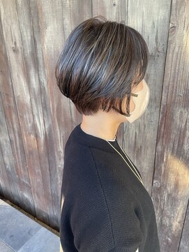 アクセル エルヴェ 佐野店(AXCEL E'LEVER) グレージュショート