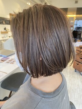 リュクスフォーヘアー アヴェダ(LUXE for hair AVEDA) 30代女性×こなれヘルシースタイル×ミルクチョコレート