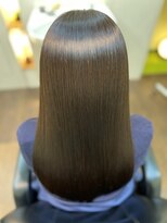 エムスリーディーミュゼステージ(M3D)&nbsp;ピコカラー＆トリートメントストレート仕上げ。