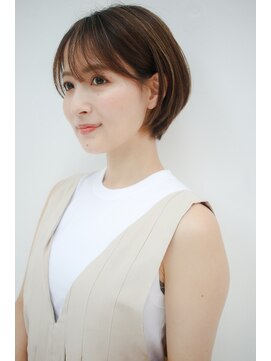 ヘアサロン ナヴィ 赤坂(NaVie AKASAKA) 大人可愛い20代30代40代◎前下がりショートプリカール