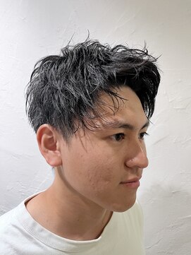 美容室 スタジアム(Stadium) ソフトツイスト　アップバング