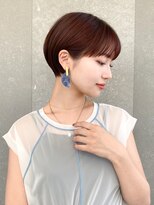 ロンド レグリーズ 立川(Lond leglise)&nbsp;ショート×顔周り×前髪×シルキーベージュ×グレージュカラー