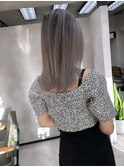 バレイヤージュ、ハイライト、ショコラアッシュ、グレージュ