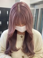 ベレーザシェルト(Beleza scelto)&nbsp;4445ニュアンスカラーラベンダーグレーベージュ艶髪ワンホンヘア