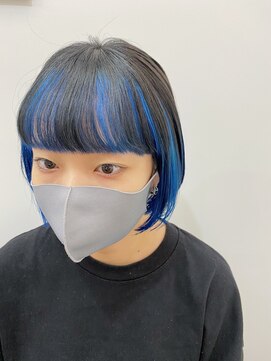 ブラン(Le BLANC) 【下地　由美】前髪インナーカラー