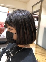 ユニックス イオンモール川口前川店(UNIX)&nbsp;ぱっつん耳掛けボブ☆