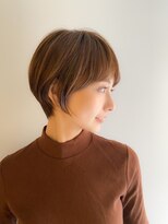 フォト イケブクロ(foto IKEBUKURO)&nbsp;ショート/ボブ/前髪カット/ブリーチなし×グレーベージュ[池袋]