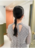 【emme×石崎 】ヘアアレンジ/ローポニー/ダウンスタイル