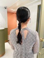 エミィ(emme)&nbsp;【emme×石崎 】ヘアアレンジ/ローポニー/ダウンスタイル