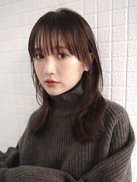 ヨー(Yoh-) 【ミディアムレイヤー/阿部達哉】レイヤー/ウルフ/外ハネミディ