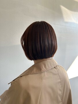 セダクション 道後樋又店(Seduction) 松山市/20代/30代/40代/ショートから丸みぱつっとミニボブに!