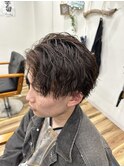 緩めツイストスパイラルパーマ.