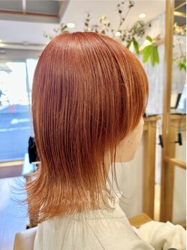 クラップス 京急富岡(CLAPS) ダブルカラーショートボブインナーカラーハイライトケアブリーチ