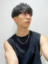 ロンドアンメゾン 原宿(Lond un Maison.)&nbsp;【吉田智哉】メンズパーマ、メンズセンターパート、7:3パート