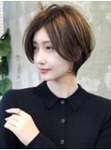くびれショート/大人ショート/ショートボブ/30代40代50代