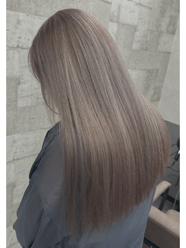 テーラヘアー 四街道店(TELA HAIR) 明るめミルクティーグレージュ