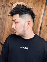 オンフリーク(ON fleek) スキンフェード×ツイスパ