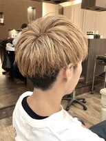 アルターリール(aL ter Rire)&nbsp;韓国マッシュ/スパイキーショート/ブルーブラック[鎌取］中村