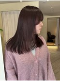 ラベンダーブラウン/レイヤーカット