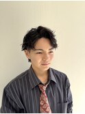 メンズナチュラルツイスト/ツイストパーマ/ピンパーマ