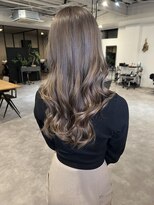 ナンバー(number+)&nbsp;大人可愛いミルクティーグレージュダブルカラー