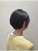 透明感×立体感 20代30代40代大人可愛い☆耳掛け暗髪ボブ