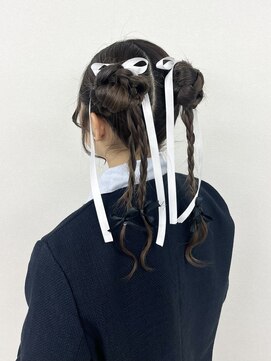 ルピナス(Lupine.) 《Honoka》韓国風ツインお団子arrange♪