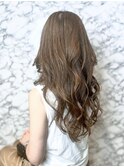 ヘルシーレイヤー/コテ巻き風パーマ