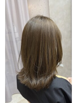 ラメル(RAMEL) オリーブベージュ+レイヤースタイル+補強TR