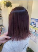 【川瀬】ローズカラー×ミディアムヘア