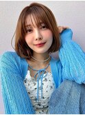 【MINX】似合わせ小顔レイヤーボブウルフ_銀座/髪質改善