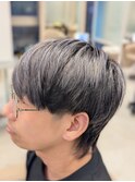 メンズシルバーカラー