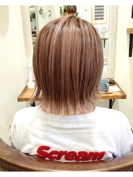 ミルト(MILD.) ハイトーンボブスタイル