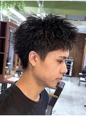 ショートパーマ/静岡メンズショート/スパイキーショート