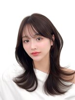 アマトウキョウスマートサロン(AMA TOKYO×Smart Salon)&nbsp;くびれミディ/トレンド韓国ヘア/くびれ巻き/レイヤーカット